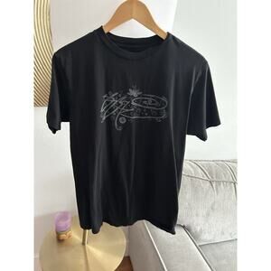 SSUR Controlled Substance Black Short Sleeve T Shirt M Graphic Rave Skater